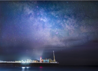 GC Milky Way over the Palace Pier