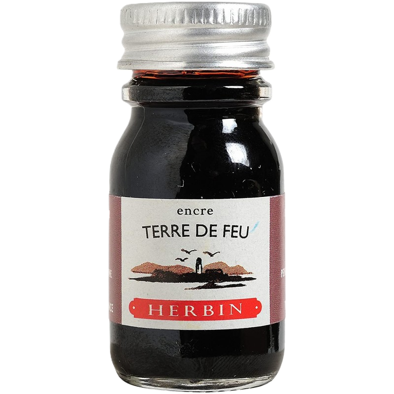 IK Herbin Bottled Ink 10ml Terre de Feu