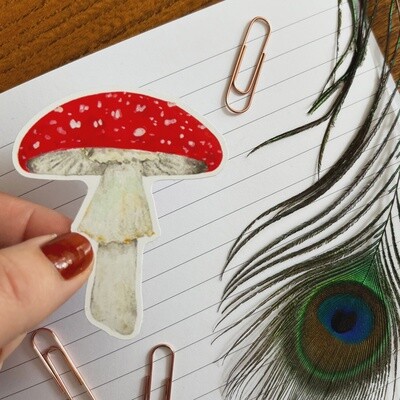 ST Fly Agaric Mushroom Stickers (6)