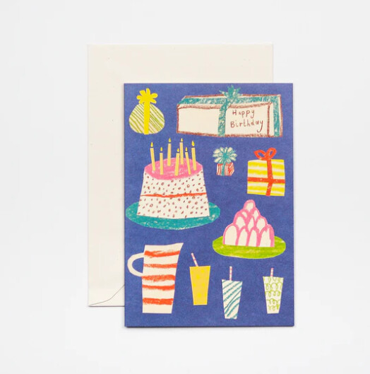 GC Birthday Party Greetings Card