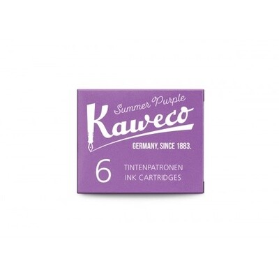RE Kaweco Ink Cartridges 6 Pcs Summer Purple (5)