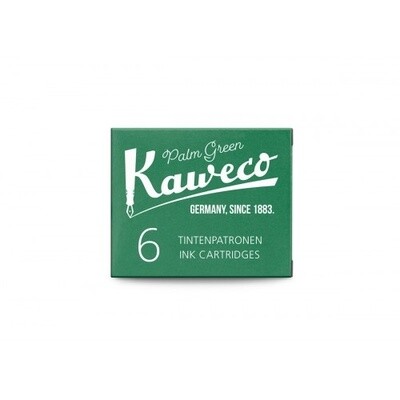 RE Kaweco Ink Cartridges 6 Pcs Palm Grn (5)