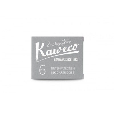 RE Kaweco Ink Cartridges 6 Pcs Smokey Gy (5)
