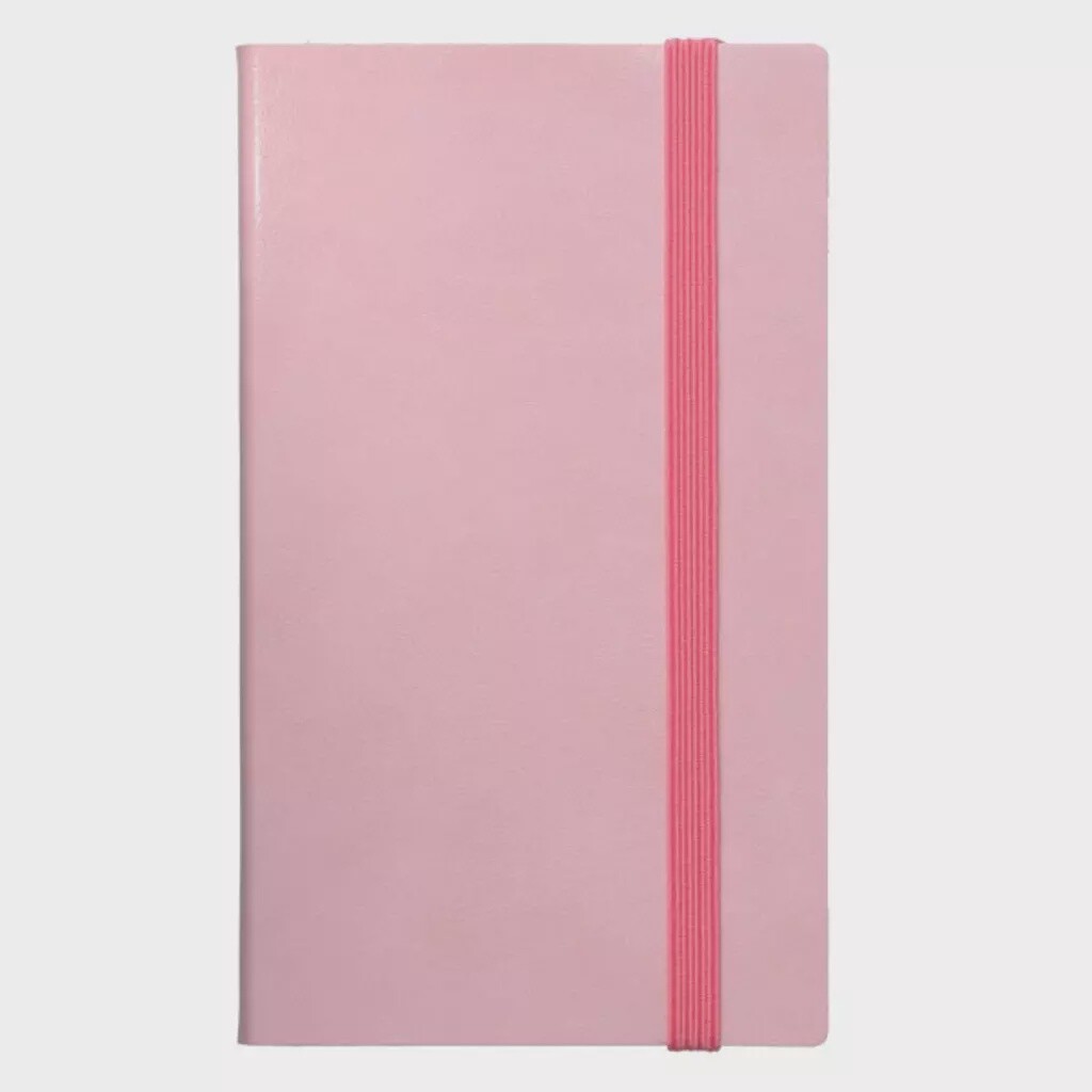 Grid Notebook B7 Pastel Pink (3)