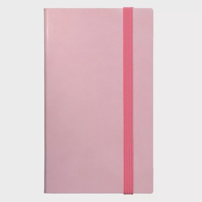 Grid Notebook B7 Pastel Pink (3)