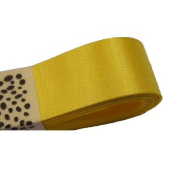 GRi24mm Lemon Yellow Biodegradable Ribbon - 10m (1)