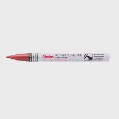 PE Pentel Metallic Paint Pen Pearl Red (12)