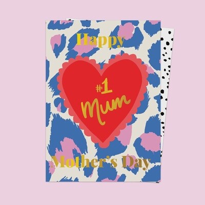 GC Number 1 Mother's Day Card