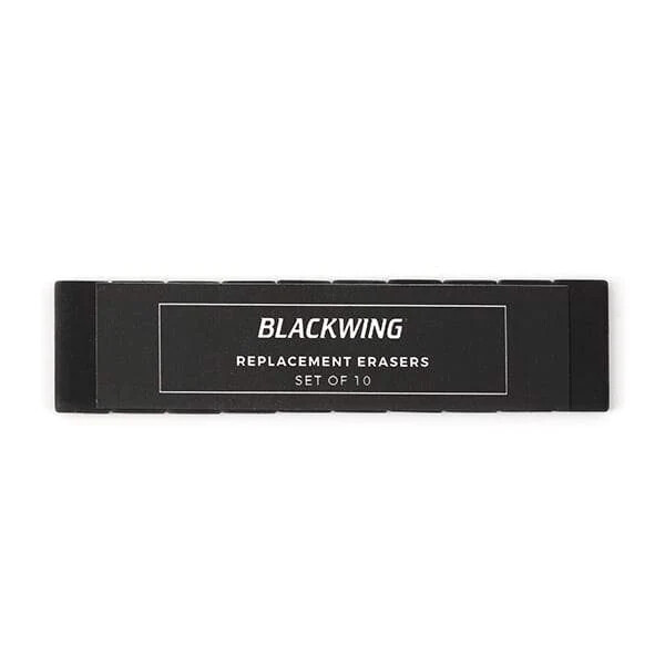 ST Blackwing Replacement Pencil Erasers Pack of 10 Black (12)