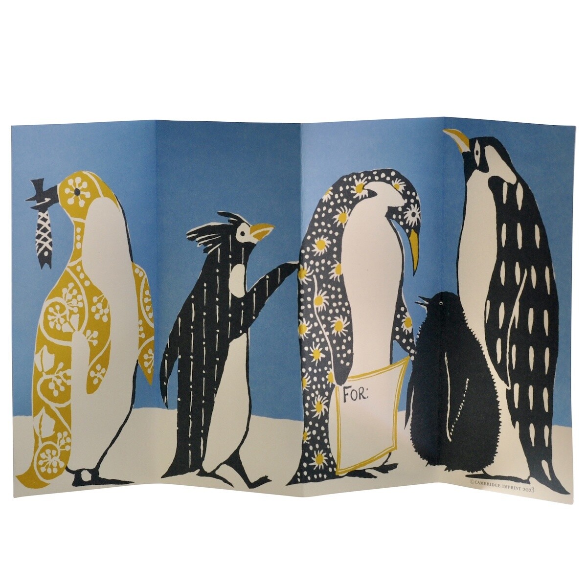 GC SPECIAL CARD PENGUINS IN KIMONOS