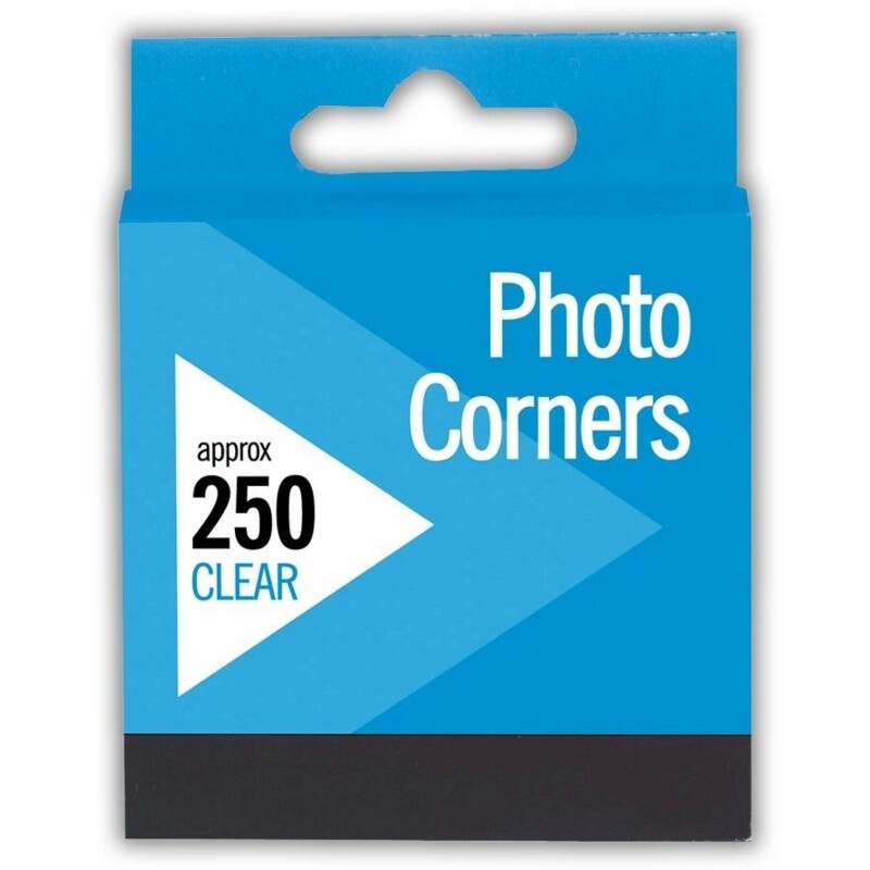 ST Clear Photo Corners Pack of 250