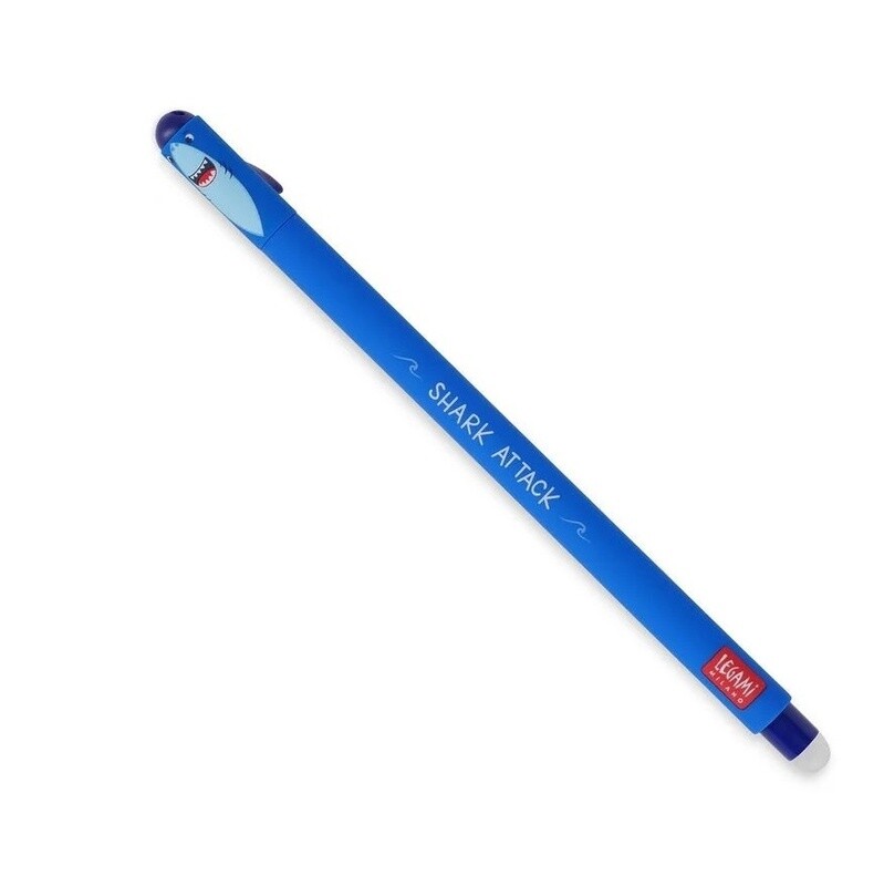 PN Legami Erasable Pen - Shark - Blue Sgl