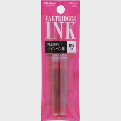 RE Platinum Ink Cartridges 2 Pack Pink