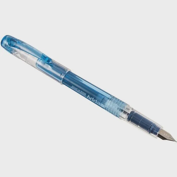 FP  Platinum Preppy Fountain Pen Blue Black Ef (10)