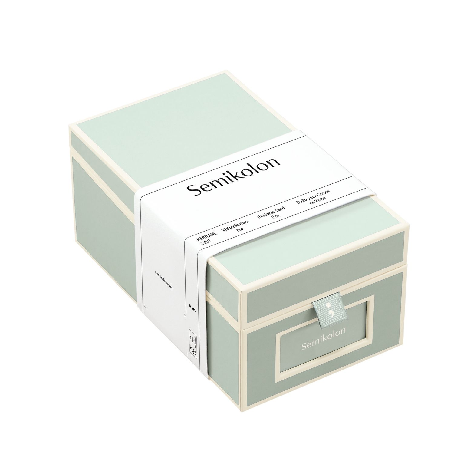 ST Business Card Box moss