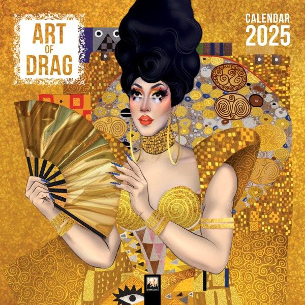 CA 2025 Wall Calendar Art of Drag