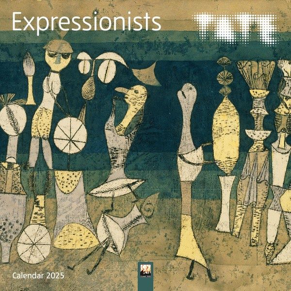 CA 2025 Wall Calendar Tate: Expressionists