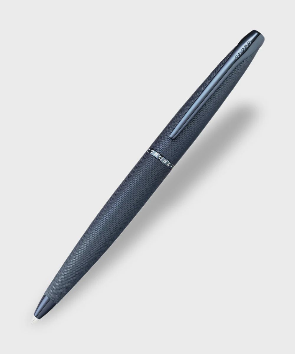 BP Cross ATX Ballpoint Pen - Matte Blue PVD