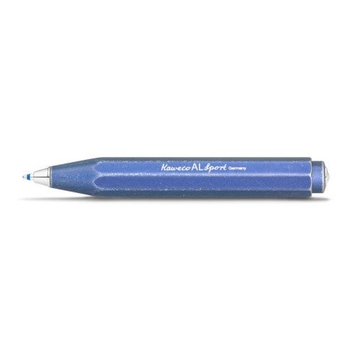 BP Kaweco Al Sport Stone Washed Blue Ballpoint Pen