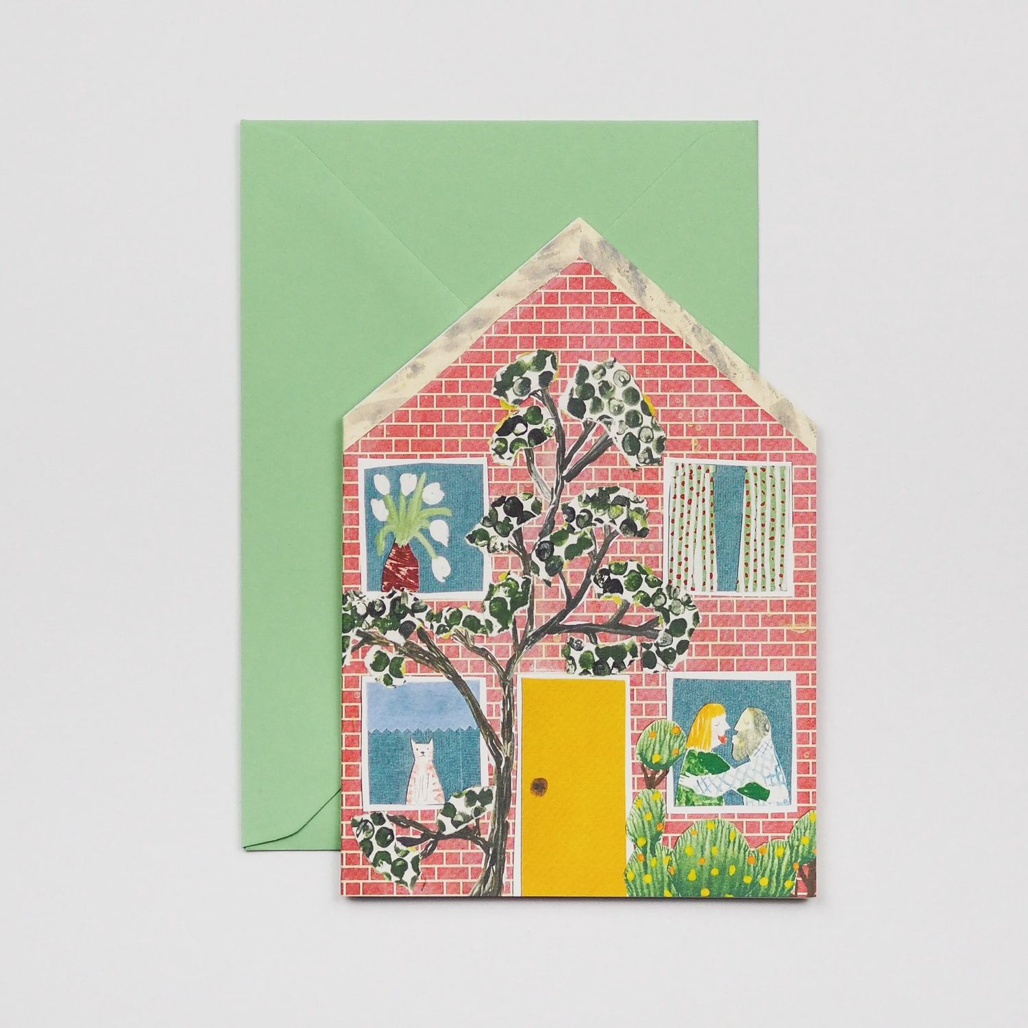 GC Townhouse Greetings Card