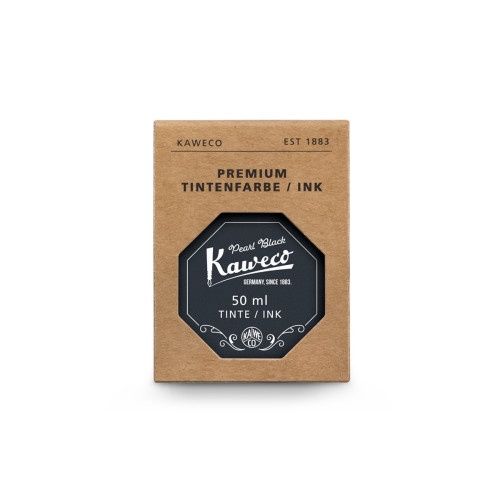 IK Kaweco Bottled Ink 50ml Various Colours (1), COLOUR: Pearl Black