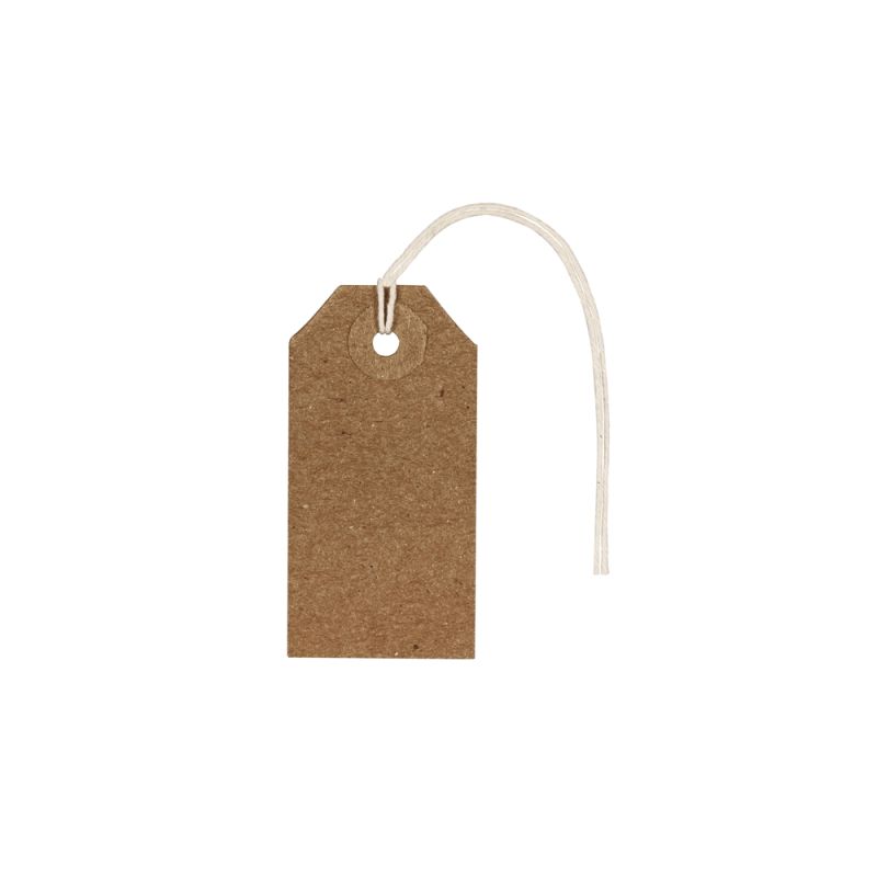 GT Manilla Stringed Tags, Size: LARGE