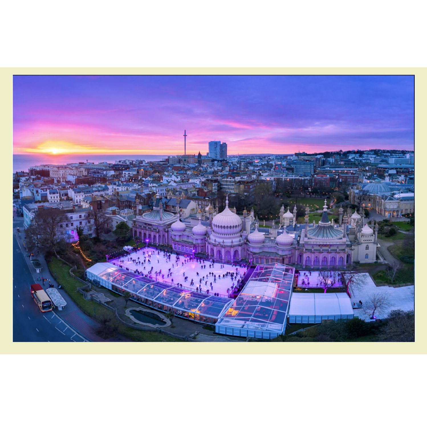 PT MICHAEL STEVEN HARRIS GALLERY Small, FINISH: Pavilion Ice Rink &amp; Gardens