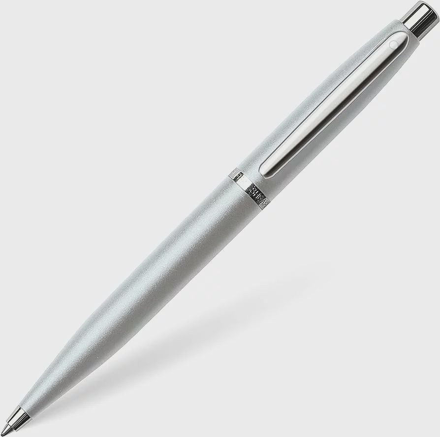 BP SHEAFFER VFM E9400  STROBE SILVER WITH NICKEL PLATED TRIMS