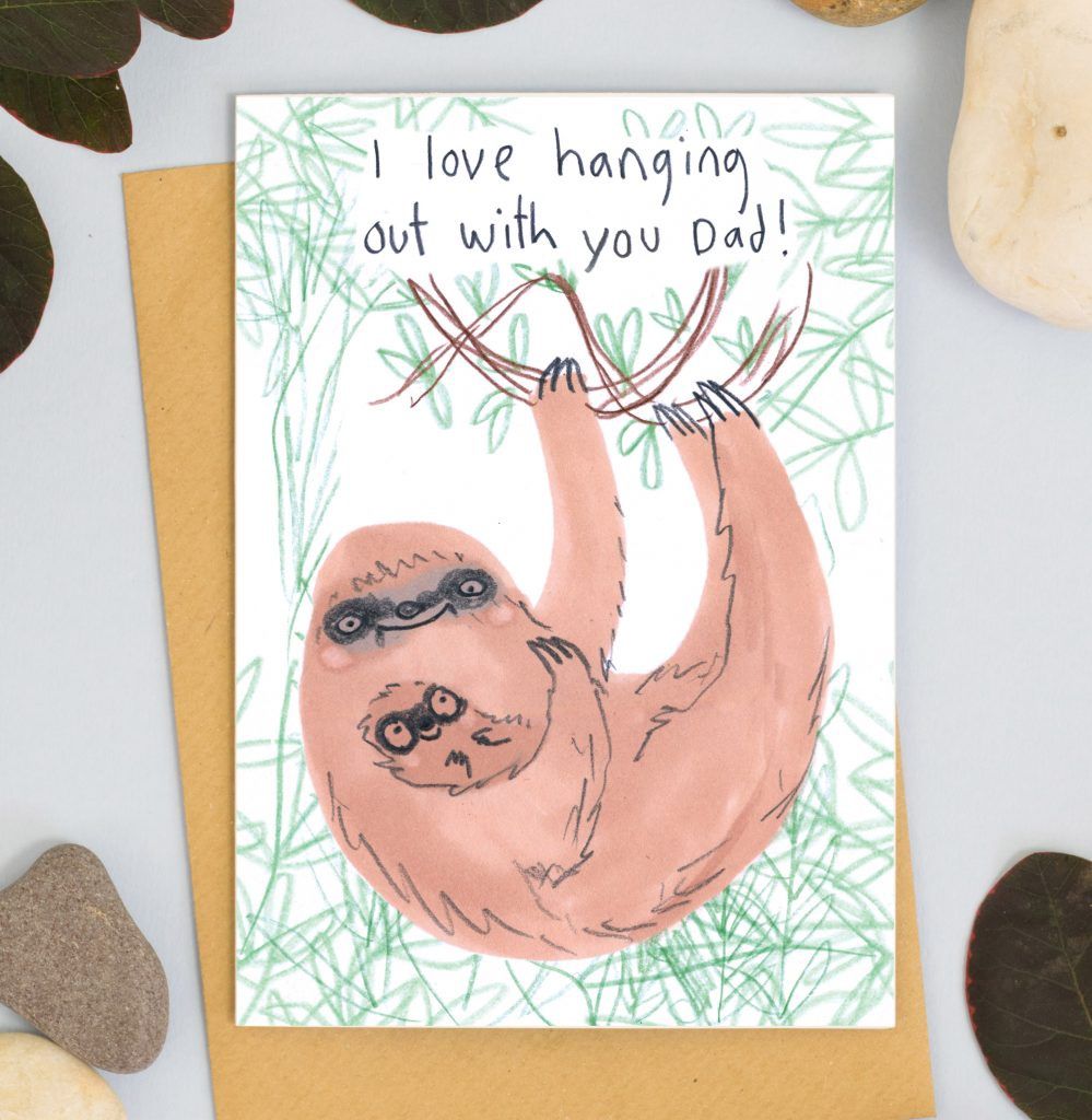 GC Sloth I love Hanging With Dad