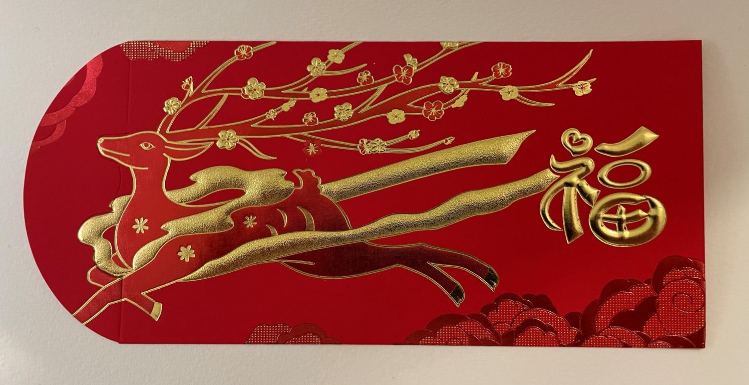 Chinese Gift Envelope - Deer