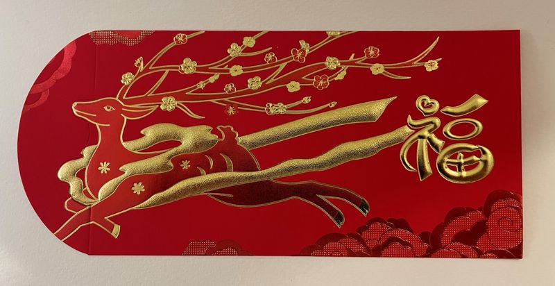 Chinese Gift Envelope - Deer