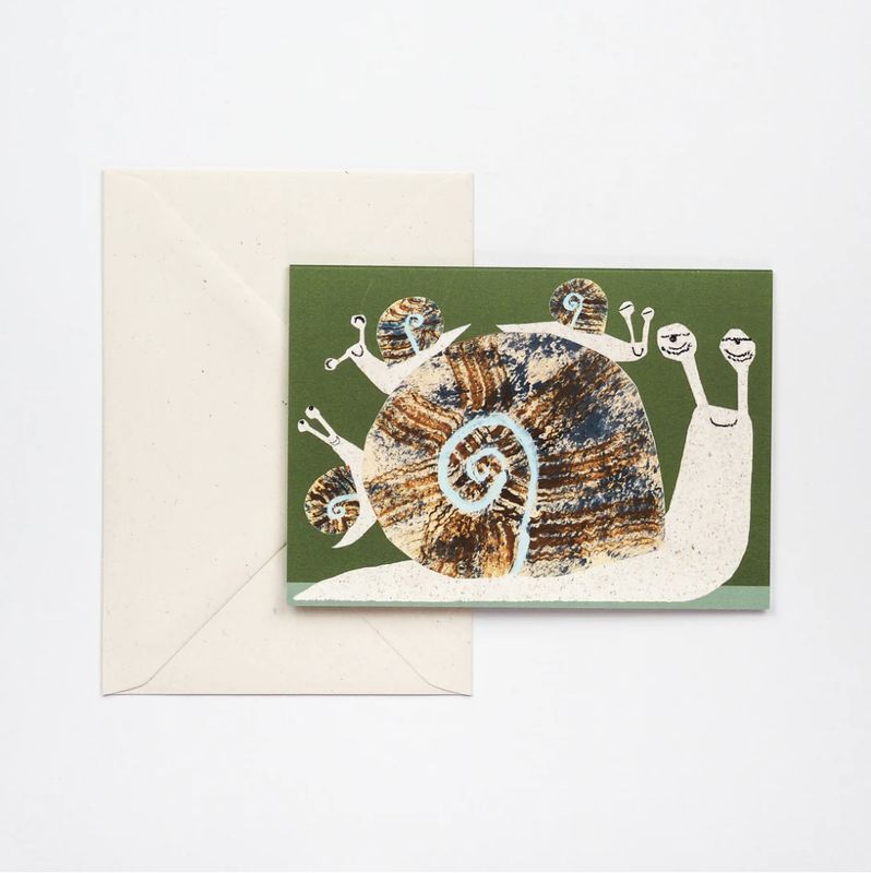 GC Snail Family Greetings Card