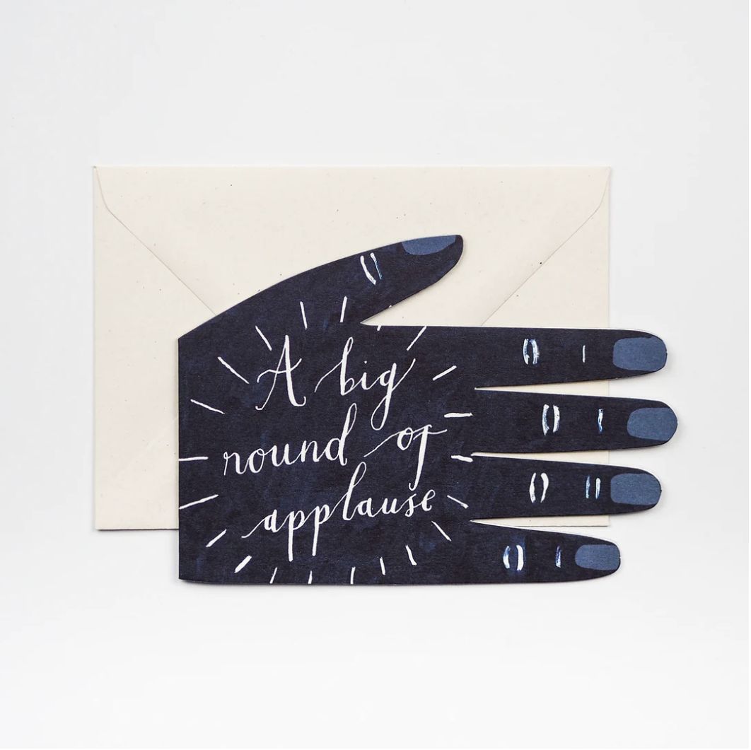 GC A Big Round of Applause Greetings Card