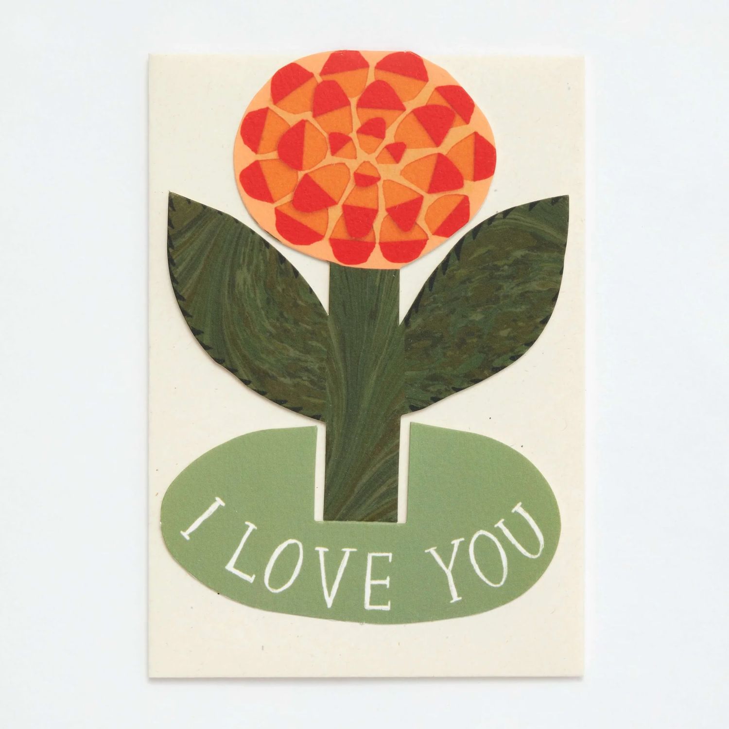 GC I love You Stand-up Greetings Card