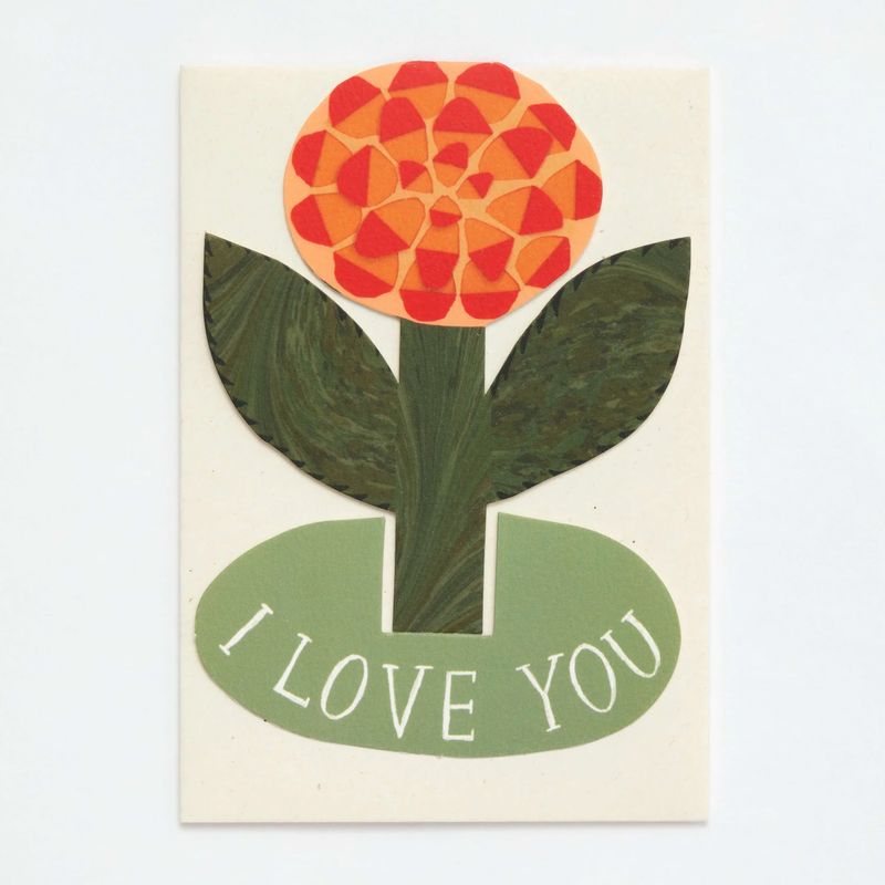GC I love You Stand-up Greetings Card