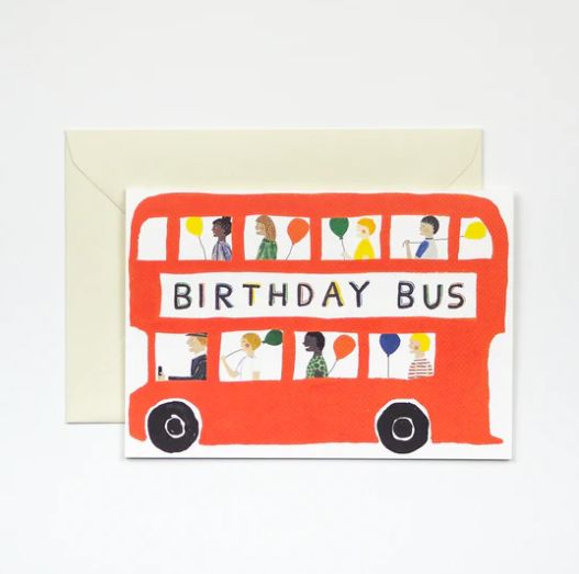 GC Birthday Bus Greetings Card
