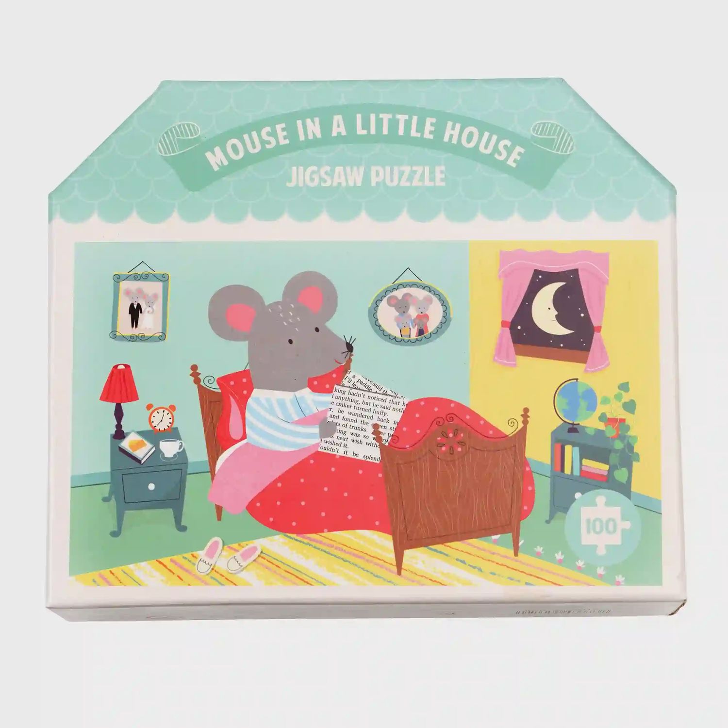 JS 100 piece jigsaw puzzle - Mouse In A House