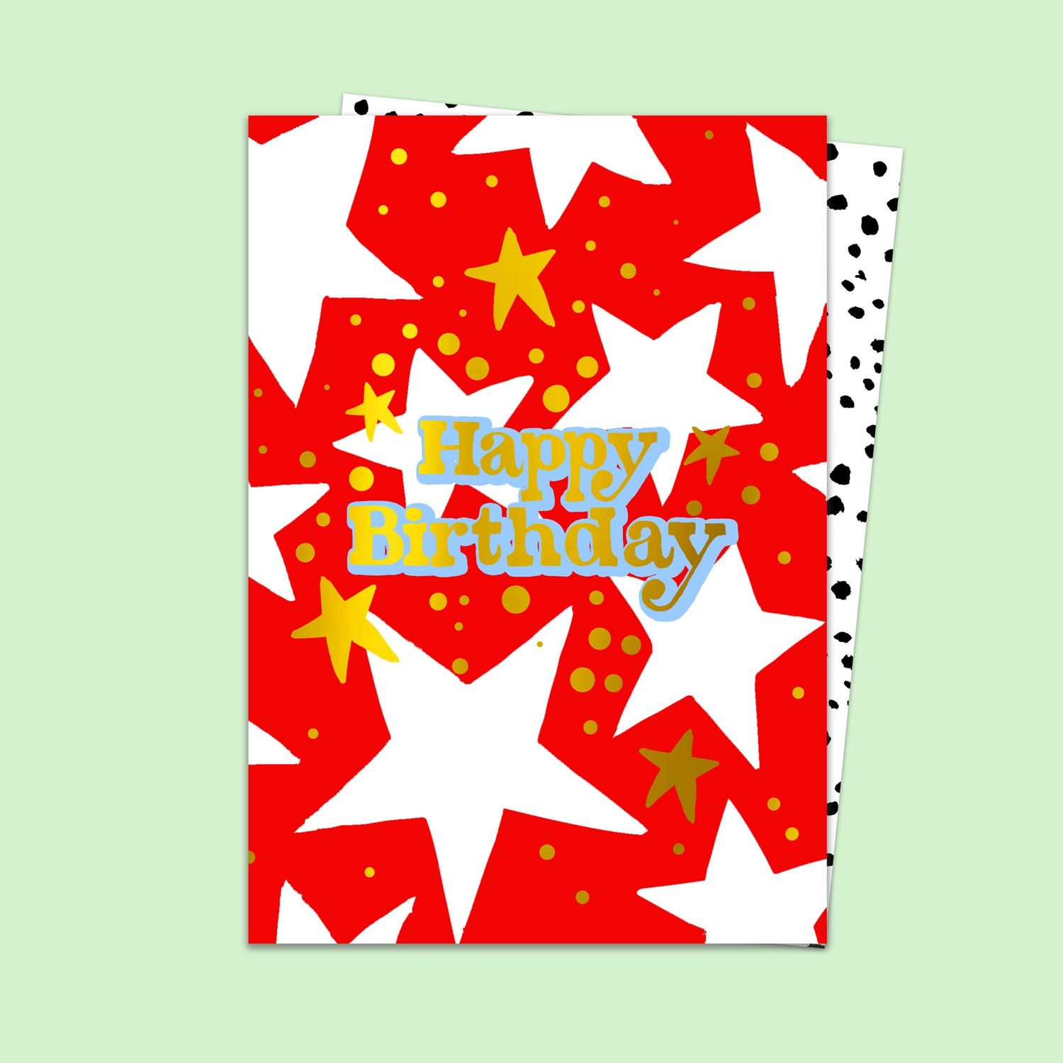 GC Happy Birthday red starEV24RS015