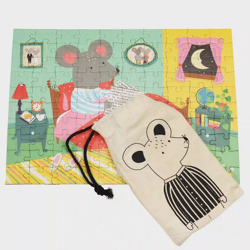 JS 100 piece jigsaw puzzle - Mouse In A House