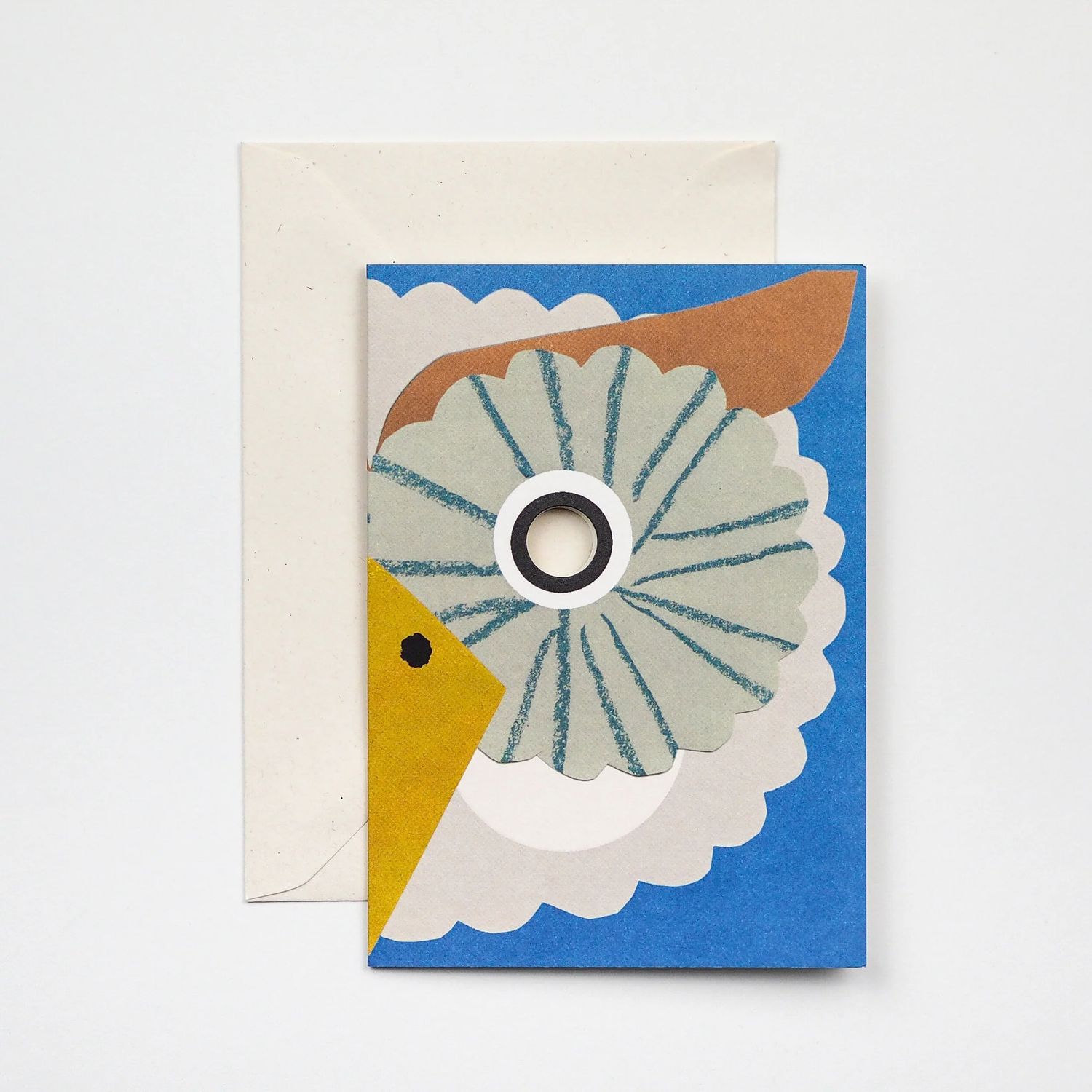GC Owl Mask Greetings Card