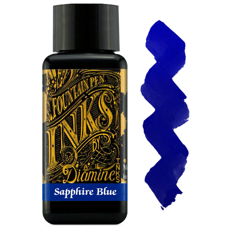 IK Diamine FP Ink 30ml Sapphire Blue