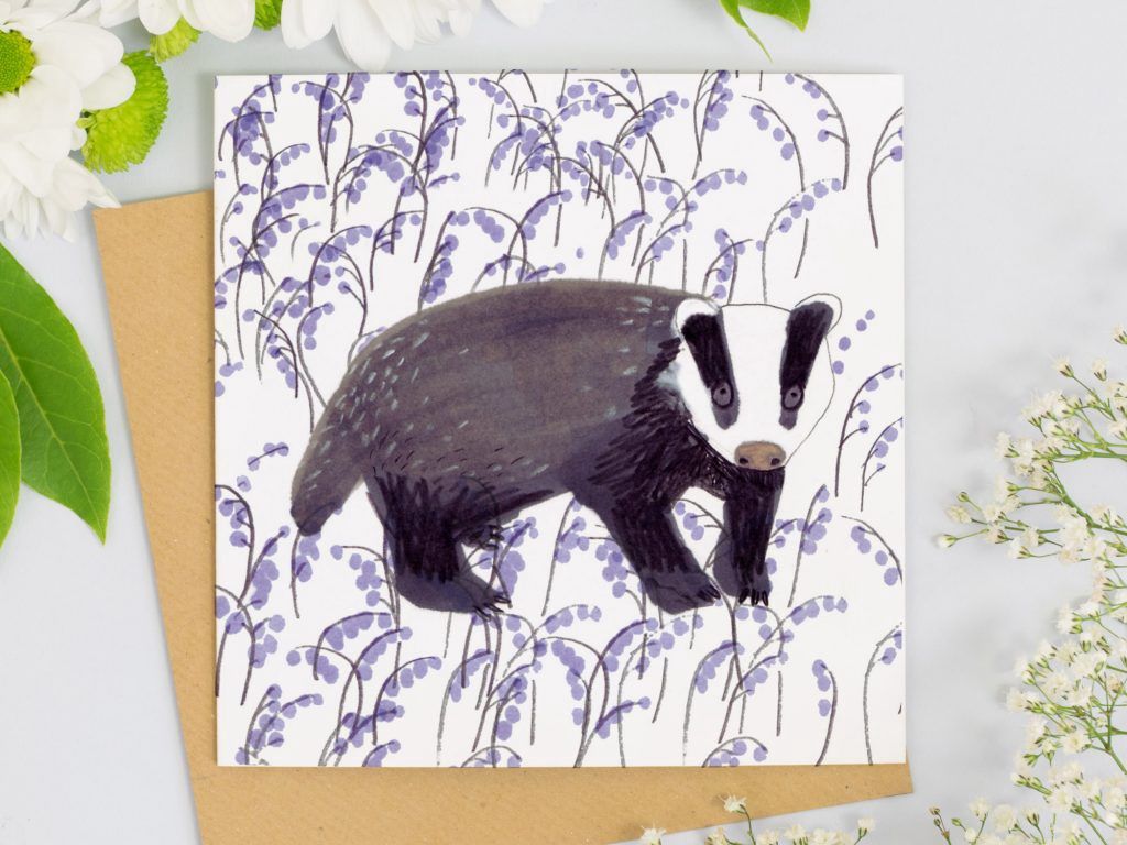 GC Badger &amp; Bluebells