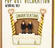 GC Pop Out Wedding Day Groom / Groom