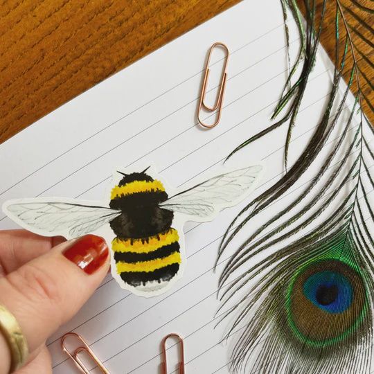 ST Bumble Bee Stickers (6)