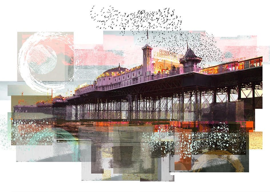 GC  Sarah Jones Palace PierGreetings Card