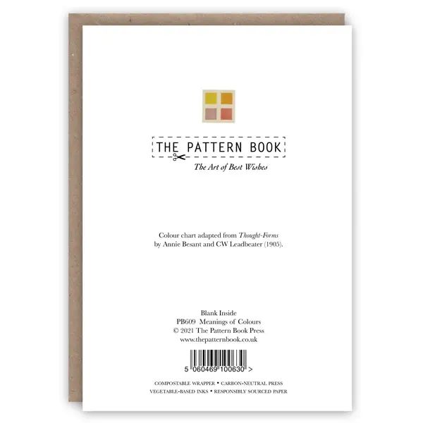 GC Meanings of Colours Greeting Card