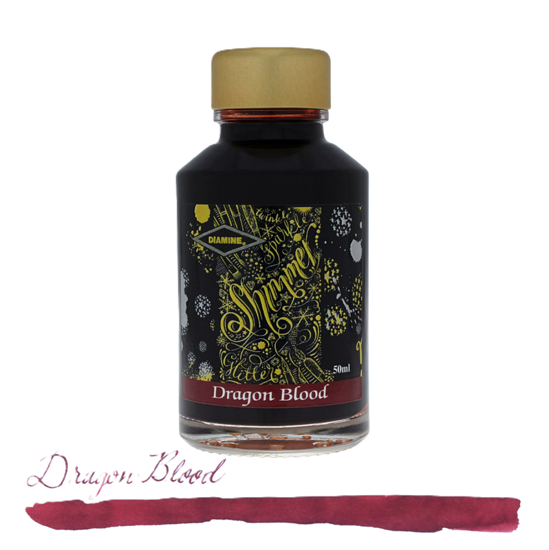 IK Diamine FP Ink 50ml Shimmer Dragon Blood