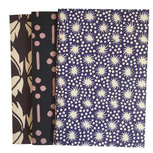 Three Assorted Memo Books for Pocket Folio Purple
