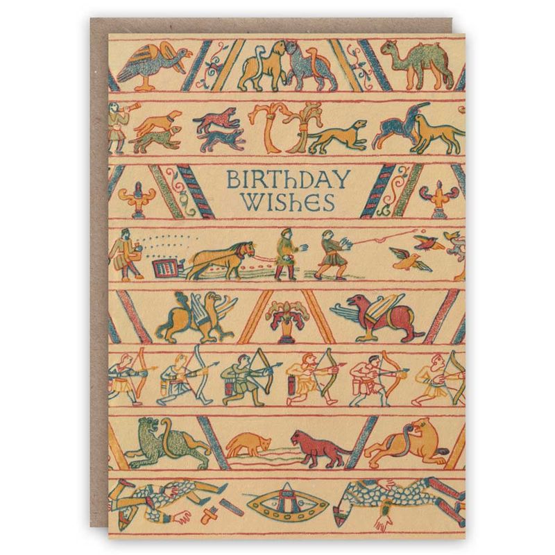 GC Bayeux Tapestry Birthday Greeting Card