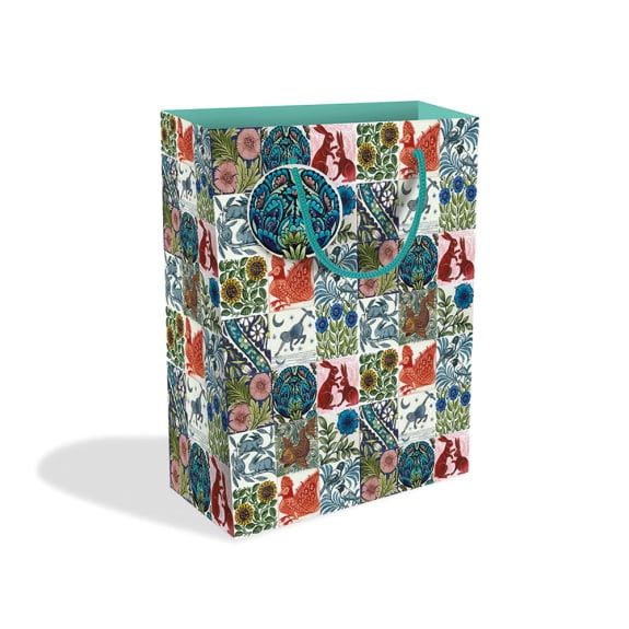 GB DE MORGAN TILES LARGE GIFTBAG